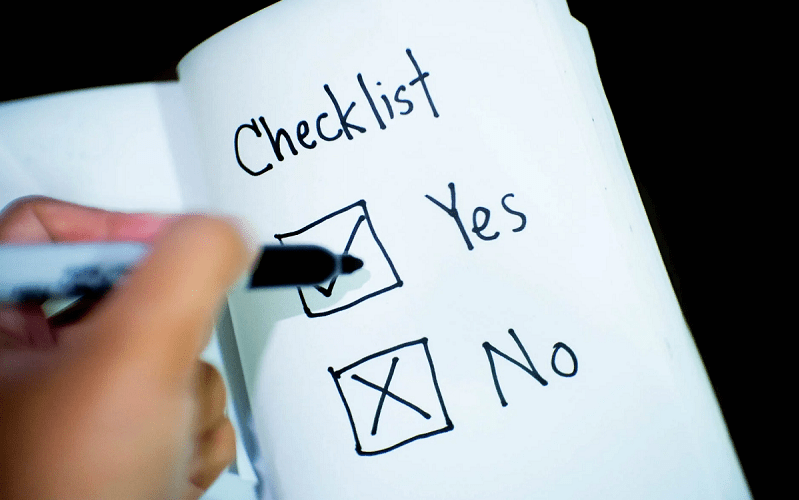 checklist projets